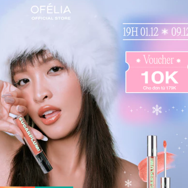 Son Nhũ Bóng SUGARPLUM MintyIce Sparkling Gloss (3.7g)