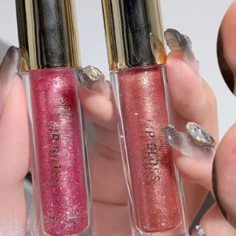 Son nhũ môi bling bling cực cuốn makeupdouyin môi lấp 